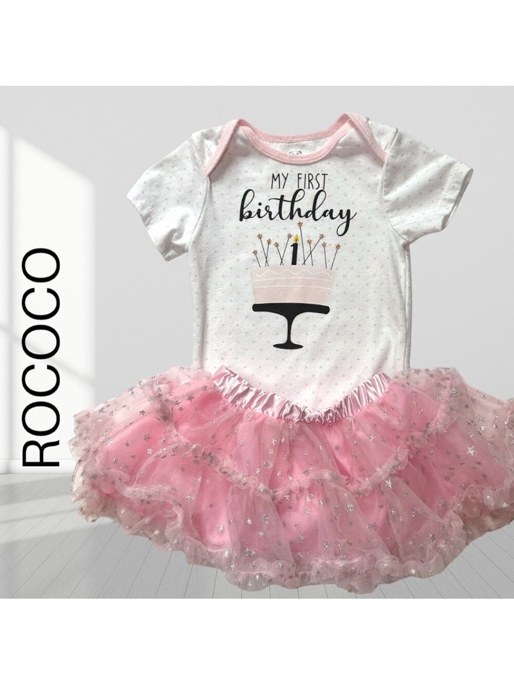-1st Birthay body & tutu
